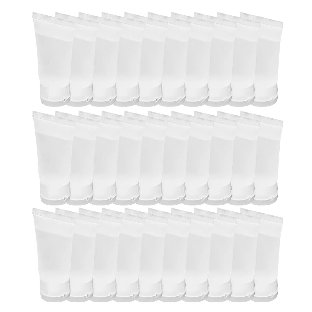 Travel Lotion Squeeze Bottles, 25pcs Hand Solution Dispenser, 10ML Silicone Shower Sub Bottling Tube, Shampoo Squeeze Container lydite fin tube insulator 4 inch uv resistance pack of 25pcs