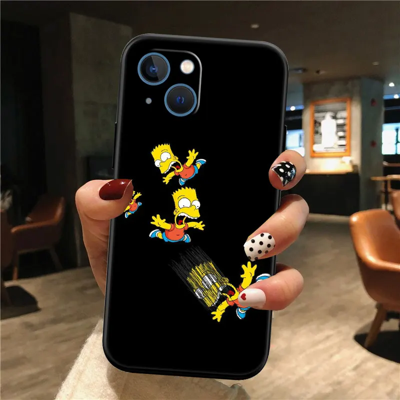 S-Simpsons Shell Protective Phone Case - Cartoon Design