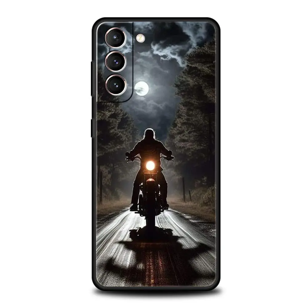 Moto Cross Motorcycle Sports Soft Phone Case