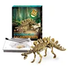 Dinosaur Fossil Excavation Kits Education Archeology Exquisite Jurassic Toy Set Game Action Children Figure Skeleton Model Gift 4