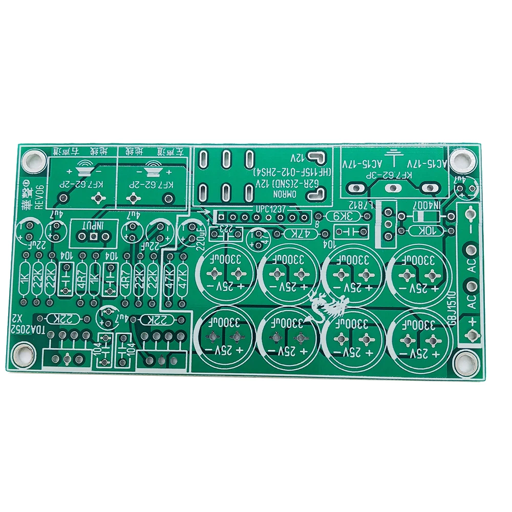 Nvarcher TDA2052 BTL Плата усилителя мощности 2X100W стереоканальная зеркальная плата |