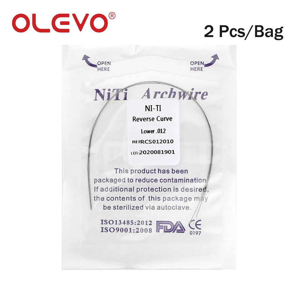 Рисунок 4 - упаковок, зубные изогнутые нити архпровода