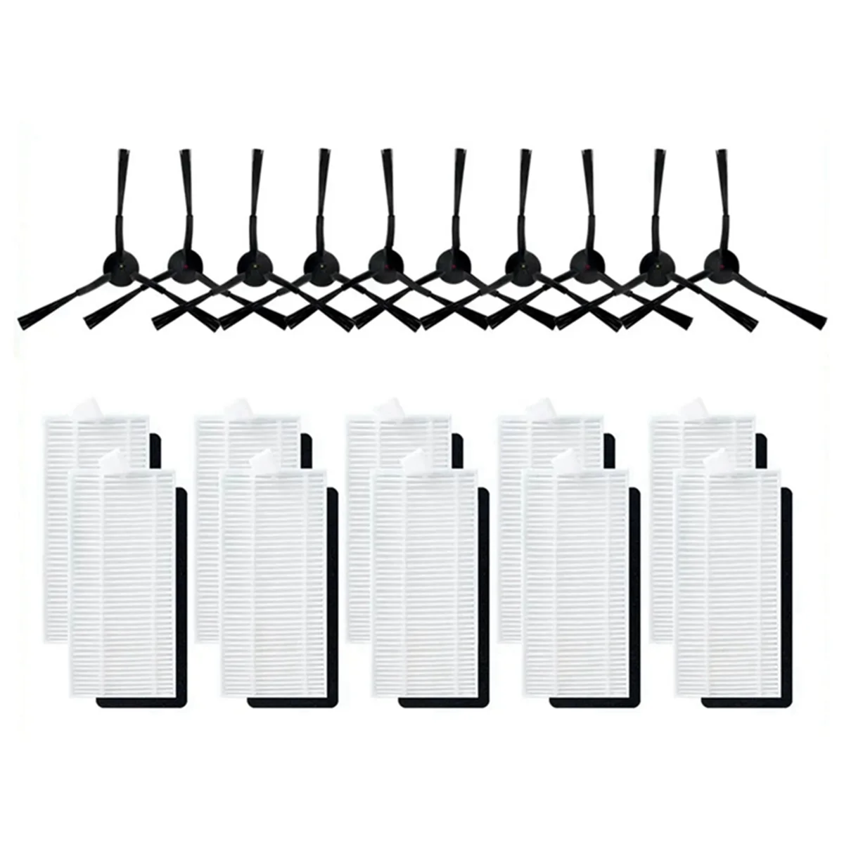 

For Lenovo E2 / E2 Pro Robot Vacuums Hepa Filter Side Brush Accessories Spare Part Replacement
