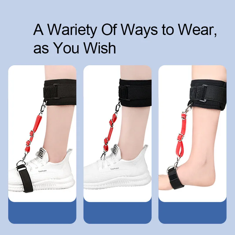 Adjustable Foot Support AFO Foot Drop Brace for Walking With Shoes Ankle Orthosis Support for Hemiplegia Stroke