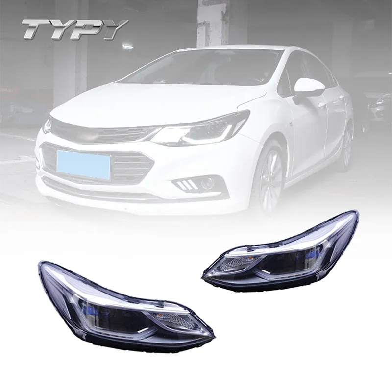 

Car Headlamp Headlights Modified Head Lamp Xenon Head Light LED Daytime Running Lights For Chevrolet Cruze 2017-2019