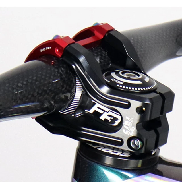 Bicycle Mountain Bike Accessories Plus or Minus 10 Degrees Off-road Downhill Faucet 28.6*31.8MM Road Bike Stem BIKE STEM 3