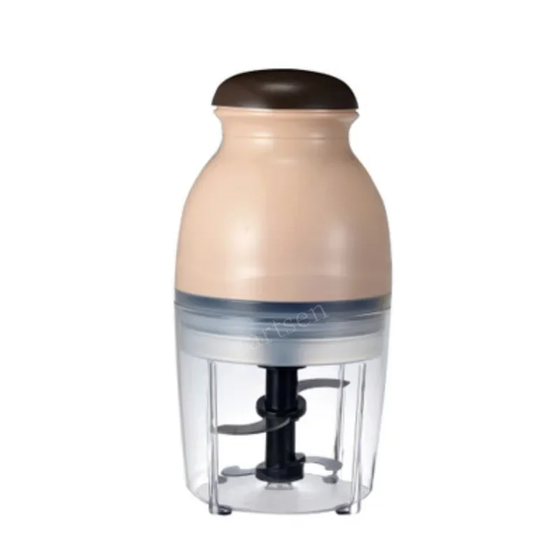 Electric Chopper Powerful Meat Grinder Stainless Steel Multifunctional Household Food Processor Baby Food Supplement 600ml 3