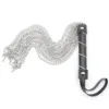 Riding Whip With Leather Inlaid Crystal Handle,Horse Whip Crop Riding Whip Teaching Training Whips 2