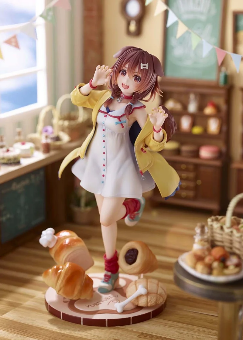 

Набор фигурок из смолы Inugami Korone Hololive Vtuber 1/7, неокрашенный комплект из смолы для гаража, модель GK