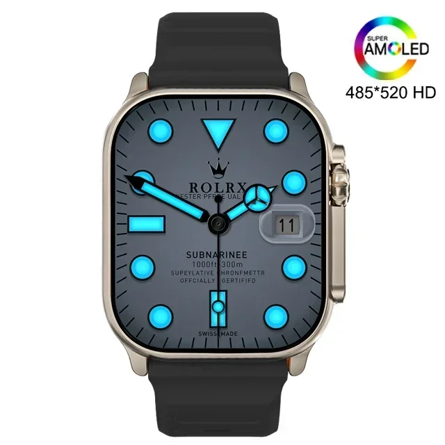 

2024 New Hk8 Pro Max Smart Watches Men Gps Track Bluetooth Call IP68 Waterproof NFC SmartWatch Bracelet Fitness for Android IOS