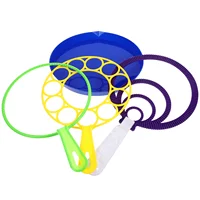 Children's Bubble Tool Making Ring Wands Giant Blower Kit Children's Toys Blowing Bubbles Maker 1