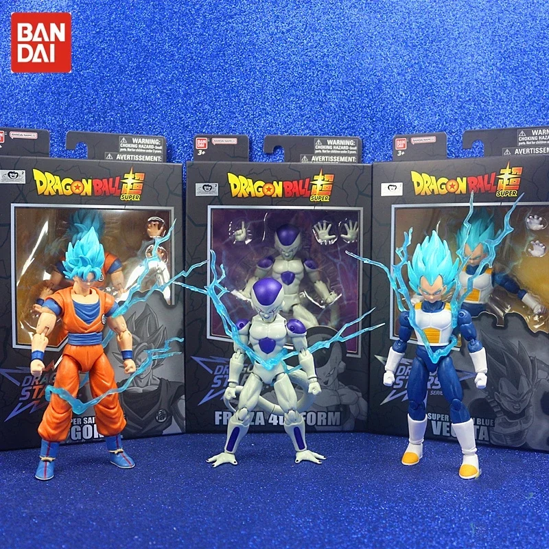 

17cm Bandai Dragon Ball Super Dragon Star Super Saiyan Son Goku Mobile Vegeta Doll Birthday Gift Table Model Collection Toys