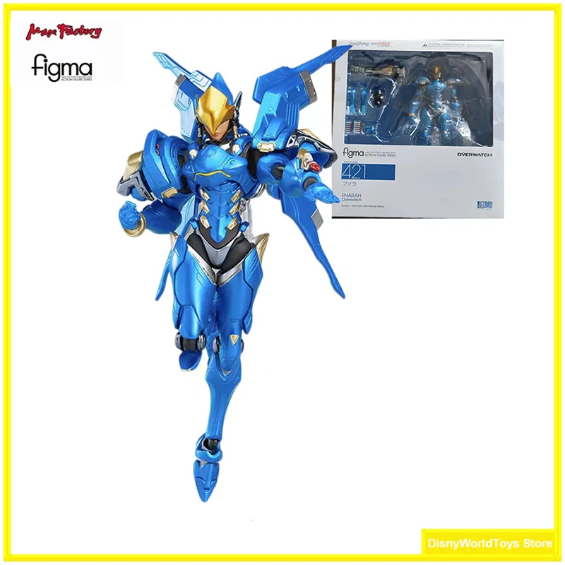 

100% Original Figma 421 Overwatch Pharah In Stock Anime Action Collection Figures Model Toys