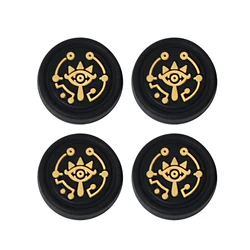 4pcs Thumb Stick Grip Caps Compatible with Nintendo Switch/Switch Lite/Switch OLED Joystick Silicone Protective Cover