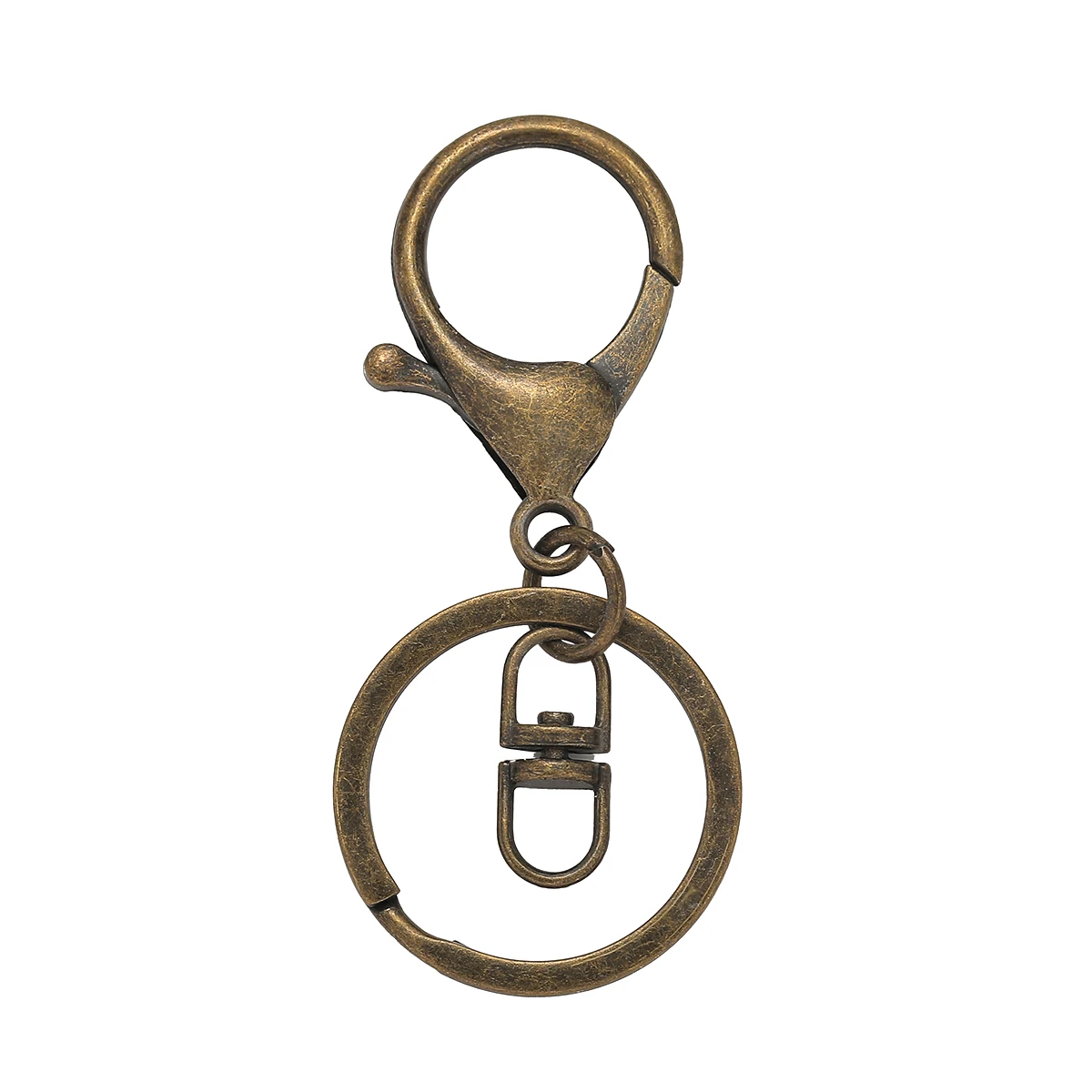 Key Ring Keychain Swivel Lobster Clasp Key Snap Hooks Keyrings DIY Jewelry Making Finding DIY Chains Accessories 5/10/20pcs