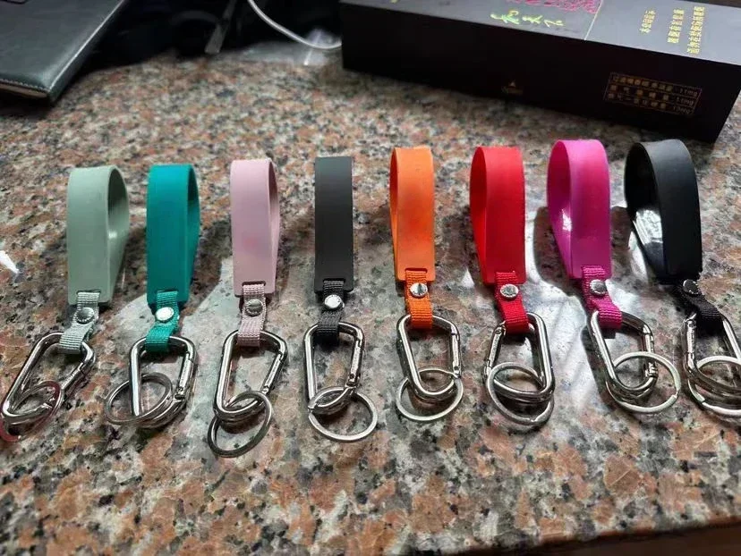 Silicone Keychain Phone Keychain Clothes Bags Hanging Decorations School Bag Pendant Car Key Lanyard