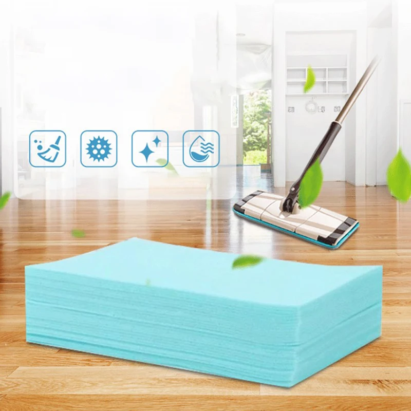 30pcs Disposable Floor Cleaner Water Soluble Cleaning Sheet Mopping Wiping Wooden Floor Tiles Toilet Household Cleaning Tools floor cleaner sheets floor cleaner