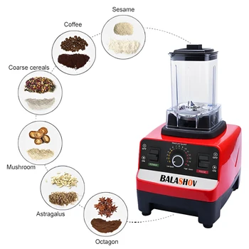 2000W Heavy Duty Commercial Blender Stationary Mixer Food Processor 2