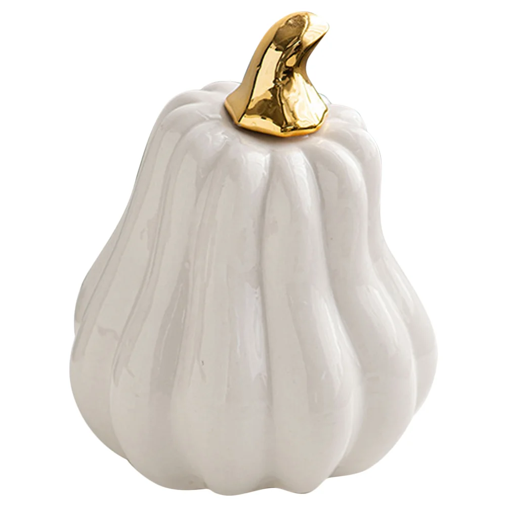

Ceramic Pumpkin Small Ceramic Pumpkin Decoration Photo Prop Desktop Adornment