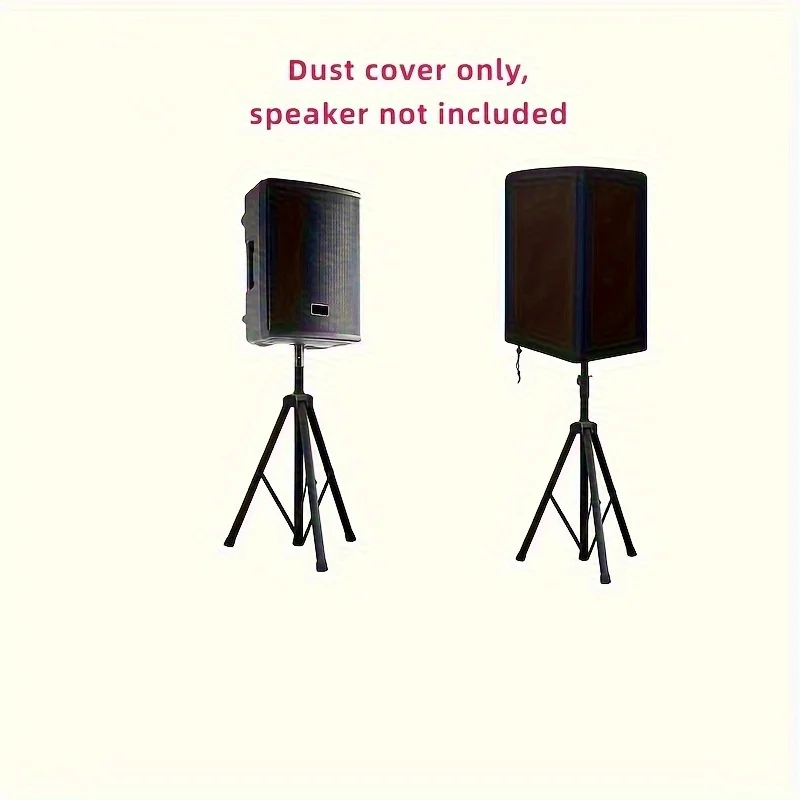 Copertura per Altoparlanti in Tessuto Oxford Resistente ai Raggi UV per Tutte le Condizioni Atmosferiche, Disponibile in Diverse Misure per Uso Interno ed Esterno - immagine 3