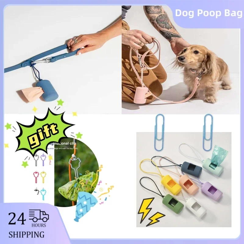 

Dog Poop Bag Pet Garbage Bags Portable Pets Waste Capsule Dog Garbage Holder Dispensers Pet Cleaning Supplies Dog Accessories