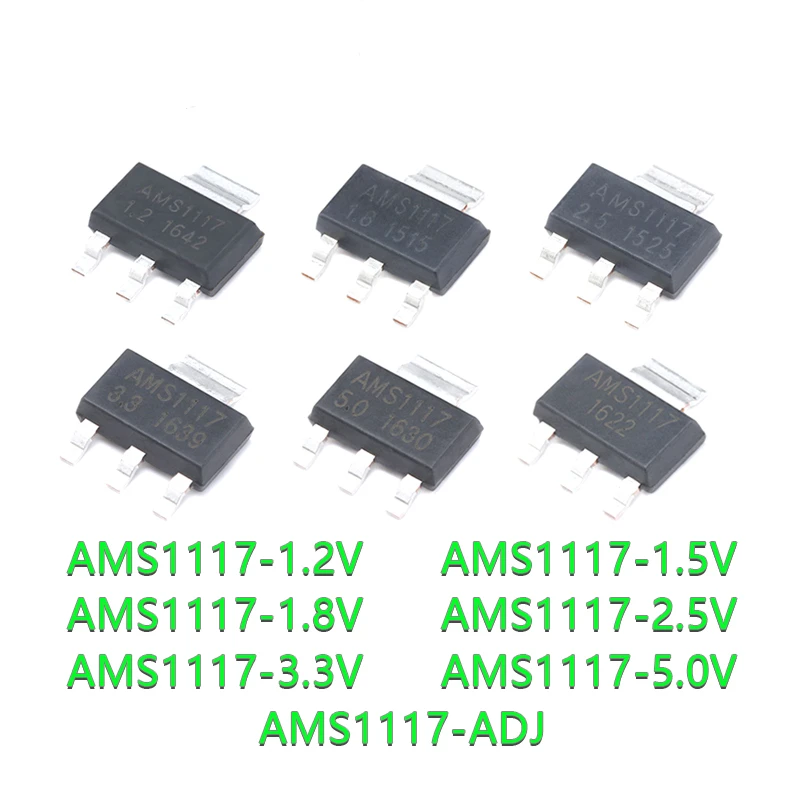 

50 шт, AMS1117 серии, фонарик, фонарь, фонарь