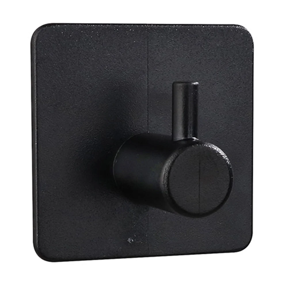 Description Picture 4 of item1PCS Holder Clothes Hooks Bathroom Kitchen Plastic Self Adhesive Wall Coat Rack Key Holder Rack Towel Hooks White Blue Fixture