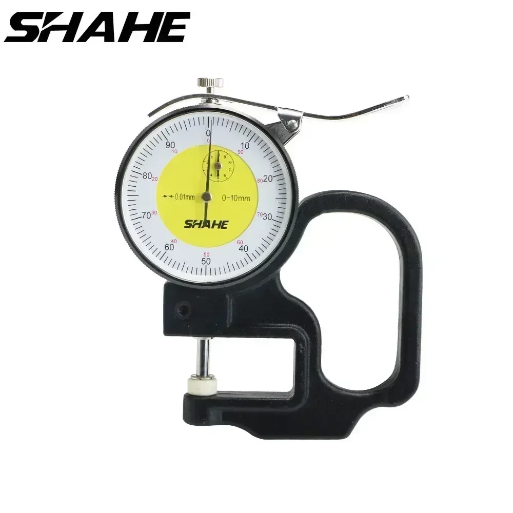 SHAHE Thickness Gauge 1420, High Quality Shahe Metric 0 10 0.01mm Dial Thickness Gauge