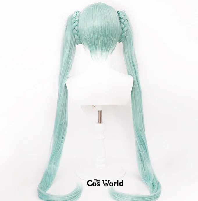 VOCALOID ミク花の妖精ネモフィラ 110 センチメートルロングストレート