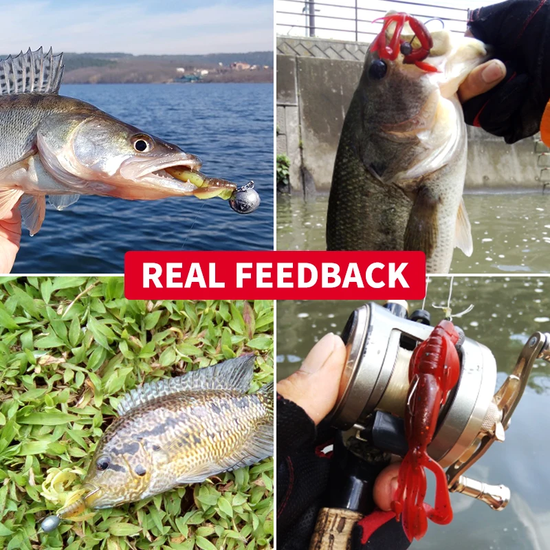 Crazy Flapper Soft Lures 6