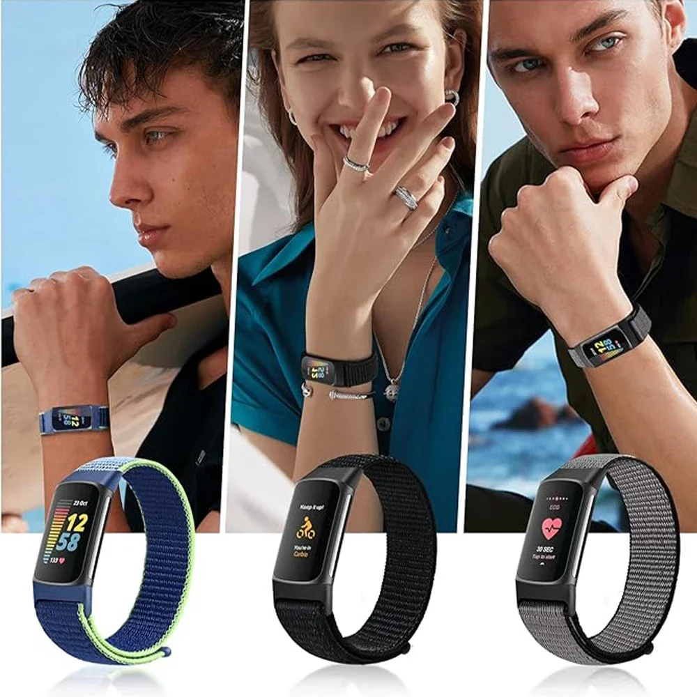 Nylon Weave Loop Sport Bracelet