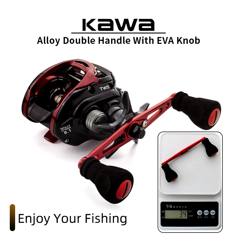 Kawa New Fishing Reel Handle For D/ A Length 110mm Hole Size 8*5mm For Promotion Fishing Tackles For DIY Accessory