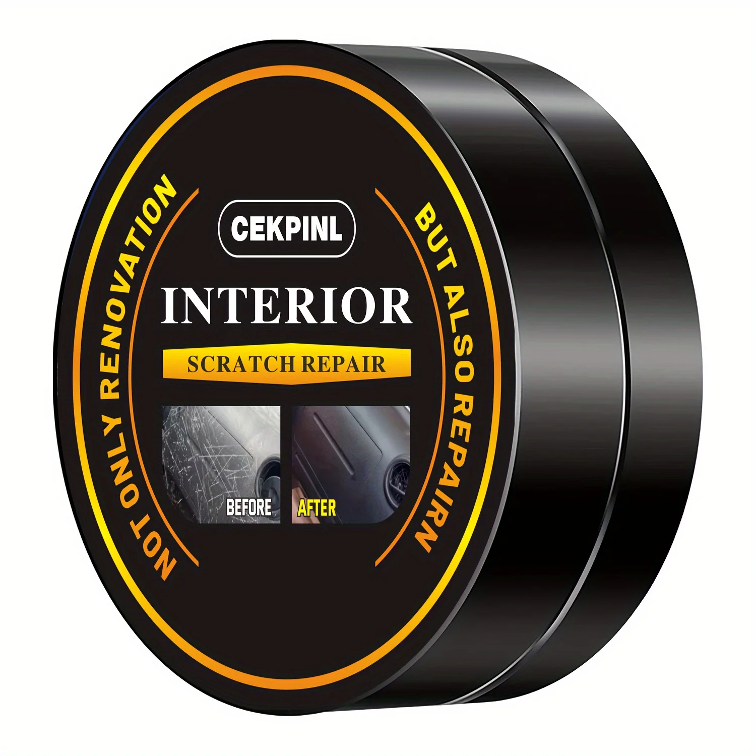 Car Interior Plastic Restoration Kit - Scratch Repair & Maintenance，Tire Protector & Shine，Anti-Aging Maintenance 2