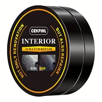 Car Interior Plastic Restoration Kit - Scratch Repair & Maintenance，Tire Protector & Shine，Anti-Aging Maintenance 2