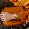 BERNY Railway Watch for Women Quartz Ladies Watch Simple Versatile Simple Dial Wristwatch Waterproof Leisure Watch for Women 5