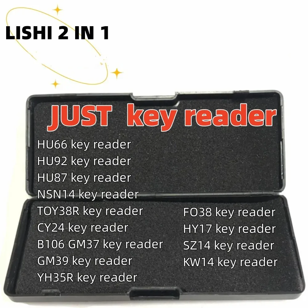 Lishi Universal Key Reader Tool - 2 in 1 Design