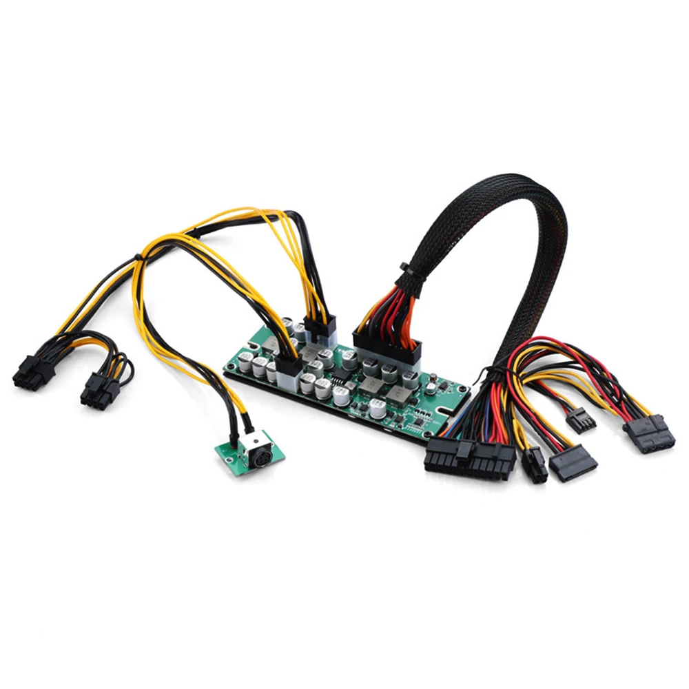 RGEEK DC 17V DC 28V 280W 24PIN 전원 공급 장치 모듈 스위치 마이크로 ATX 미니 ITX 케이스 PICO PSU 컴퓨터 액세서리