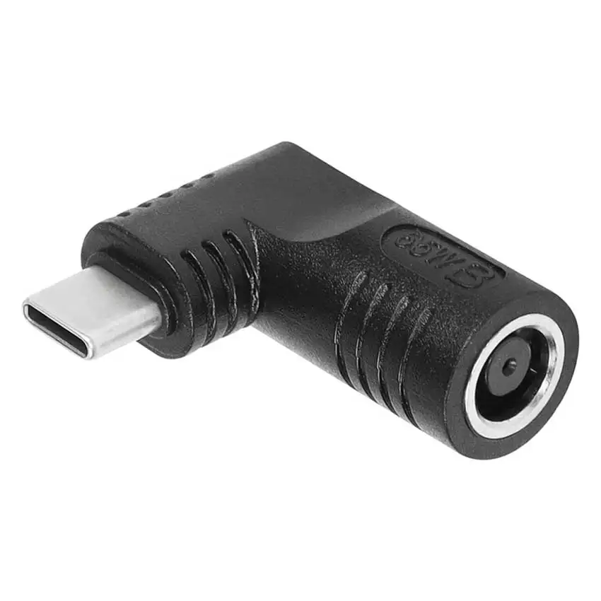 65 واط تيار مستمر الطاقة أنثى إلى USB نوع-C ذكر PD...