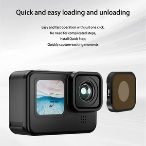 Фильтр для макросъемки Walkingway для камеры gopro11/mini/10 CPL Hero9ND8/16/32, набор фильтров для движения