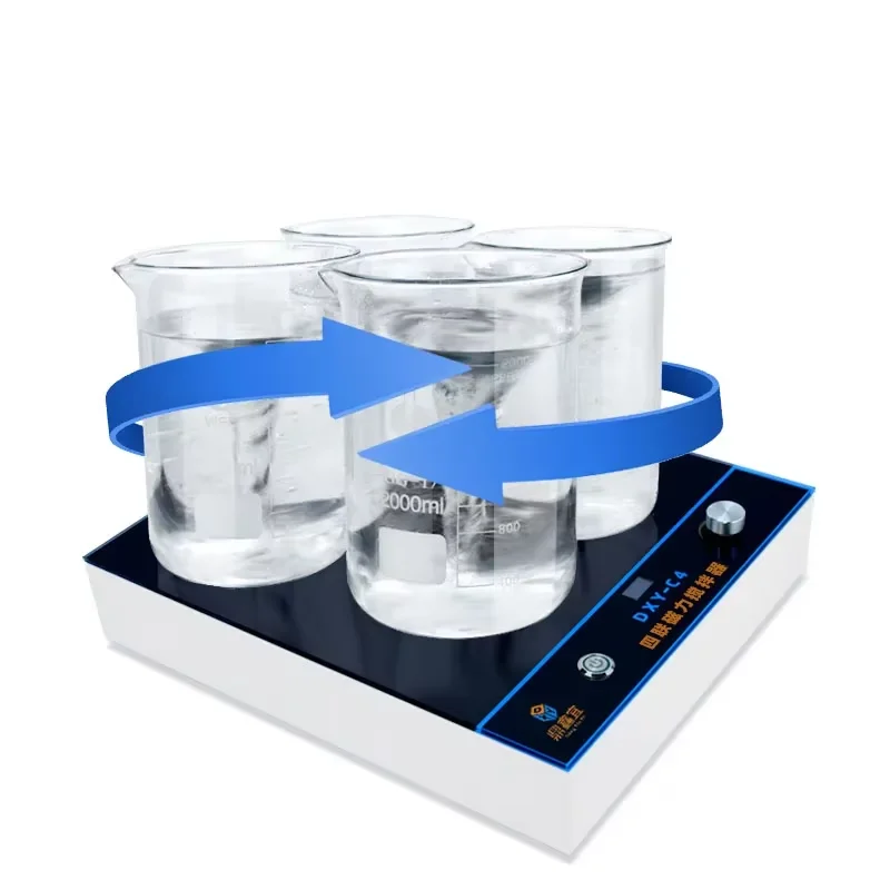 Laboratory digital display speed magnetic stirrer 4*2000ml