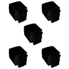 50PCS Foam Can Cooler Drink Cup Bottle Sleeve Insulator Wrap Cover New Black