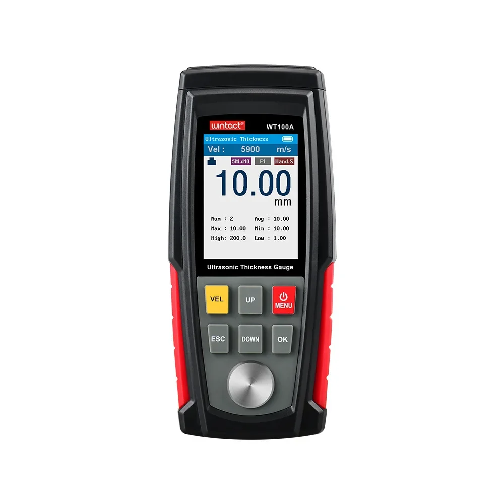 WT100A Ultrasonic thickness gauge, battery digital width gauge, ultrasonic thickness gauge 3