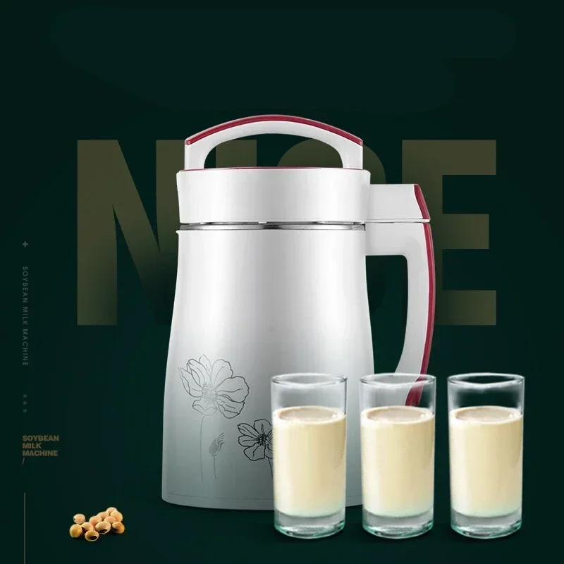 350ml soy milk maker mini household wall breaking machine portable juicer blender automatic no wash no filter sojamilchmaschine Soybean Milk Machine Broken Wall Filter-free Household No Wash No Cook Double Layer Stainless Steel Material Processing Machine