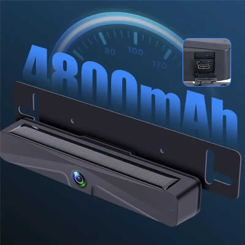 Telecamera Posteriore per Auto 1080P, Telecamera di Retromarcia a Energia Solare, Telecamera Wireless per Auto con App - immagine 3