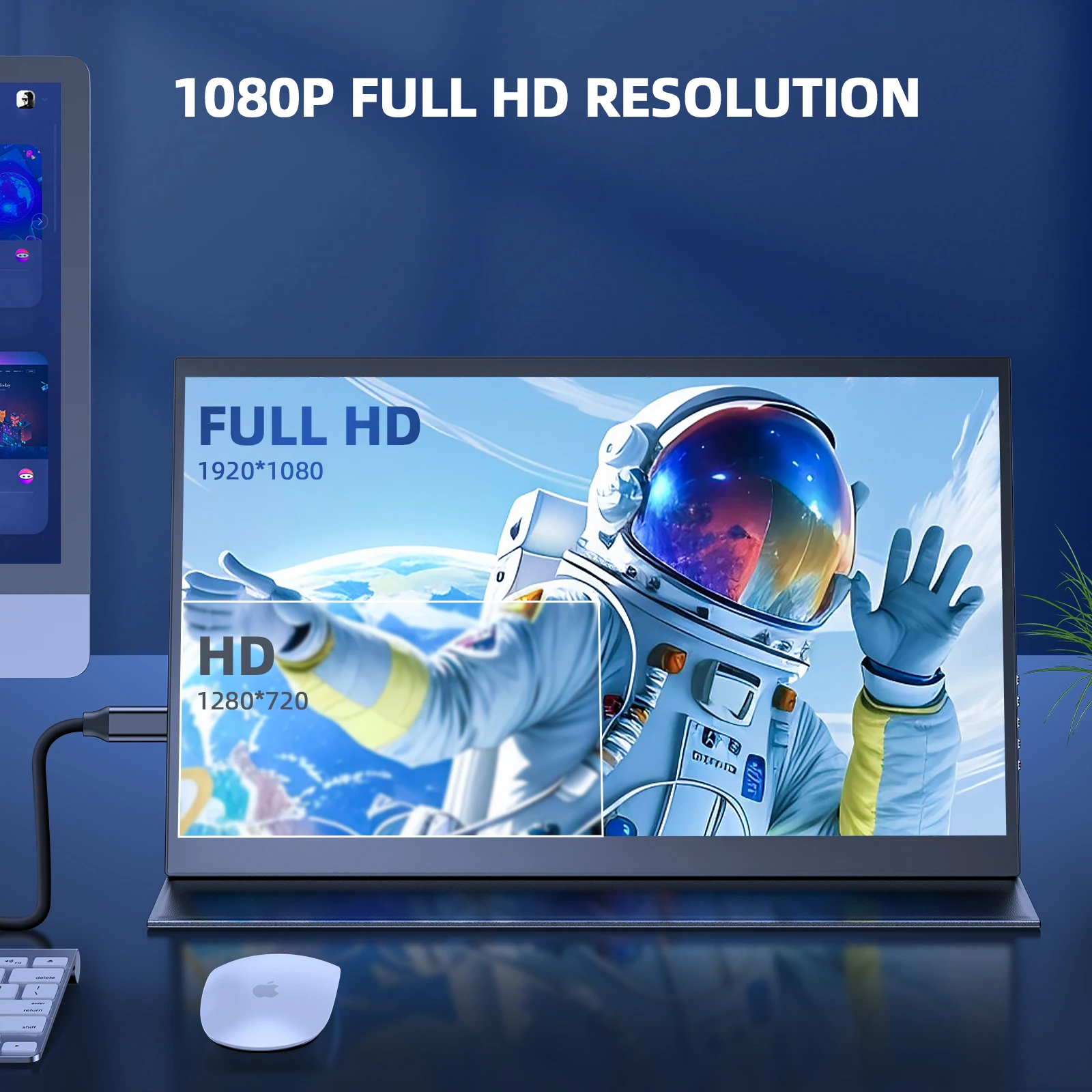16:9】EVICIV 13.3インチ IPSパネル USB-C、HDMI入力 2024年9月