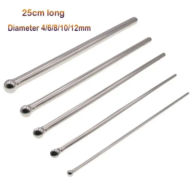 Stainless Steel Urethral Dilator Masturbator Penis Plug Long Sounding Men Penis Toys Plug Inserts Rod Catheter Urethra For Sex