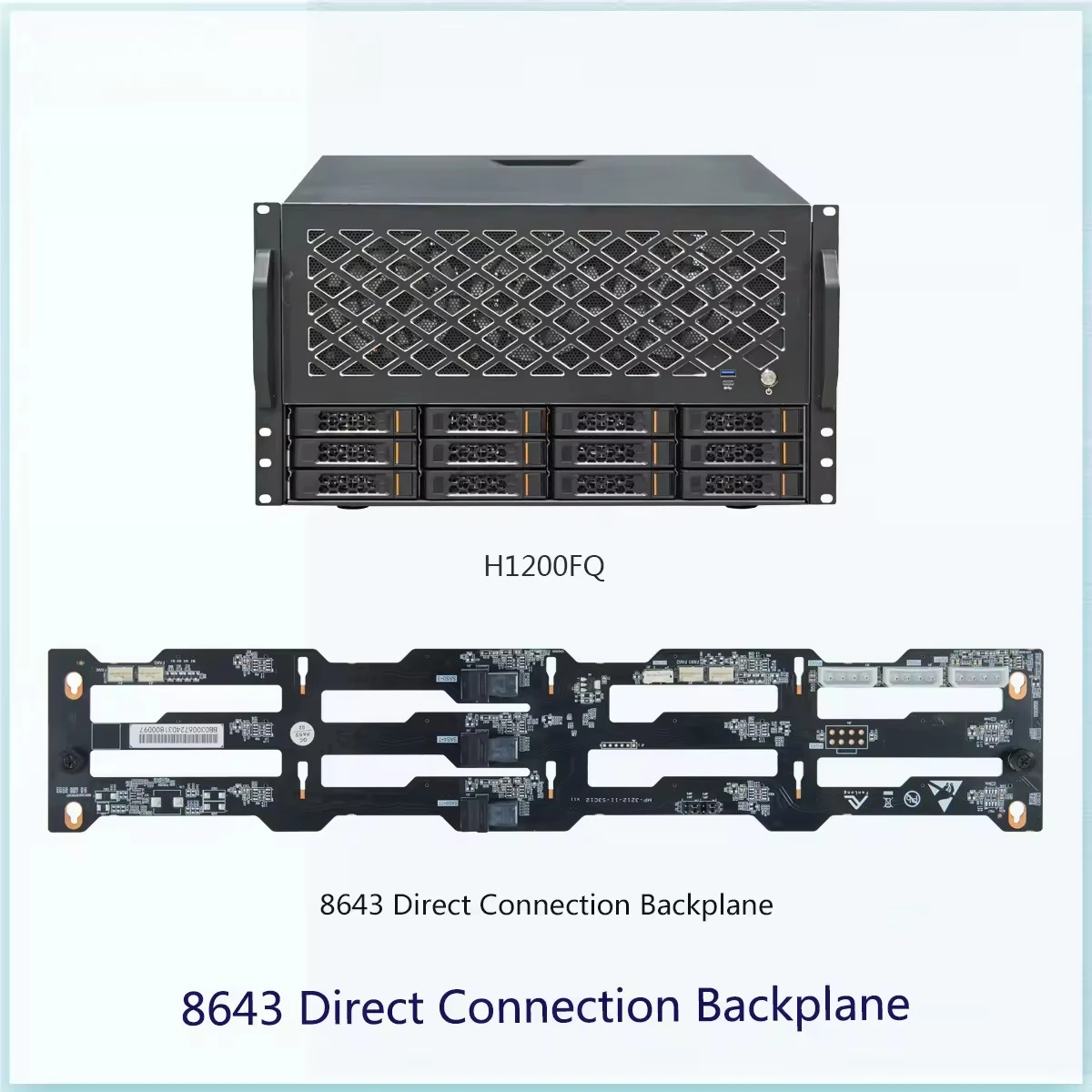 12 дисків Nas Case Storage Chassis, Support 360 Cold Row, Bits Motherboard ATX, Desktop Rackmount Enterprise Storage Server