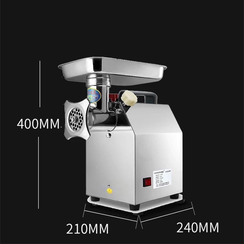 1100W Electric Meat Grinder Multifunction Home Commercial Stainless Steel Meat Grinder Chopper Mincer Sausage Maker 1400r/min 3