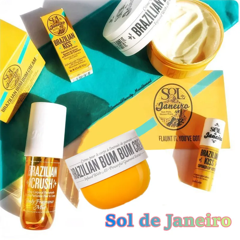 OriginalSoldeJaneiroFragranceMistNaturalDeodorantLongLastingButtCreamMoisturizing