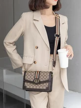  Women's Bag 2022 New Fashion Shoulder Bag Reusable Shopping Bag For Leisure High Quality Large Capacity Square Purse Retro Tote 